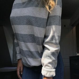 Faded Blue and Grey Sweatshirt